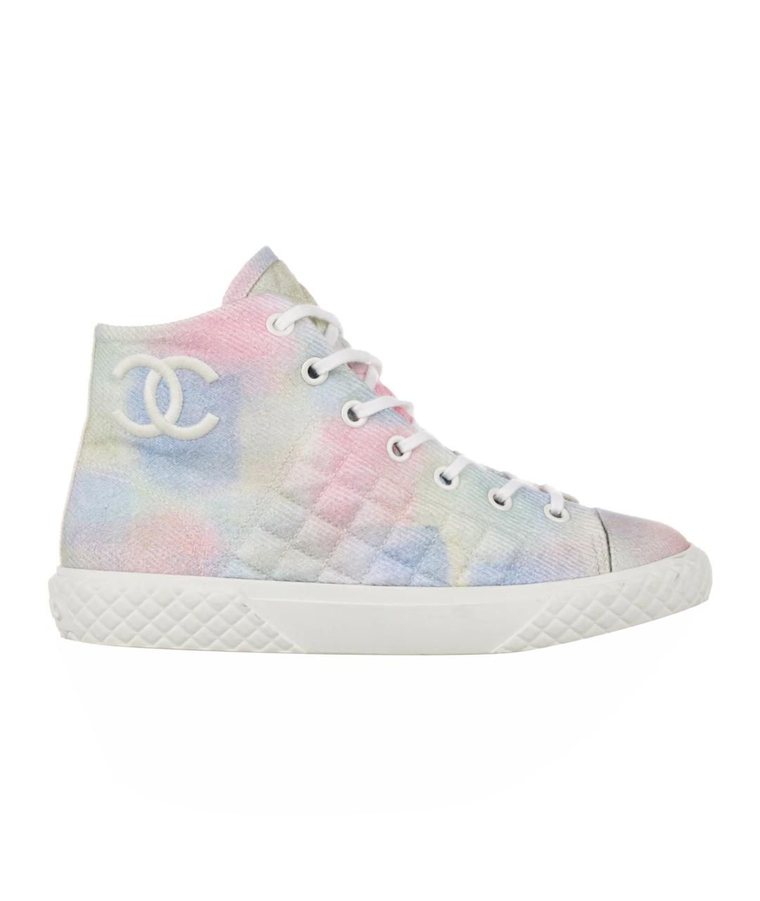 CHANEL Мульти кеды, фото 1