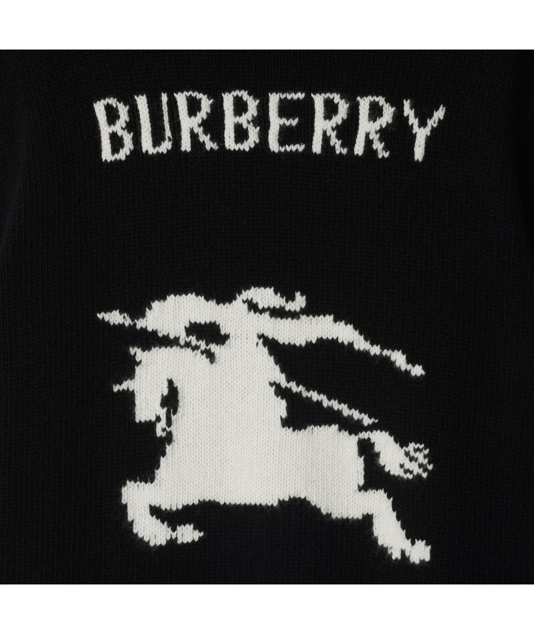BURBERRY Черный джемпер / свитер, фото 5