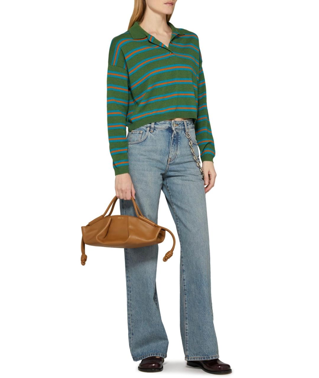 LOEWE Синие джинсы клеш, фото 2