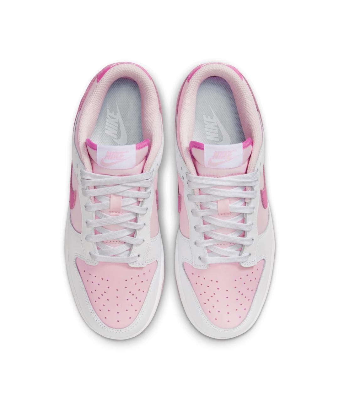 NIKE Розовые кожаные кроссовки, фото 3