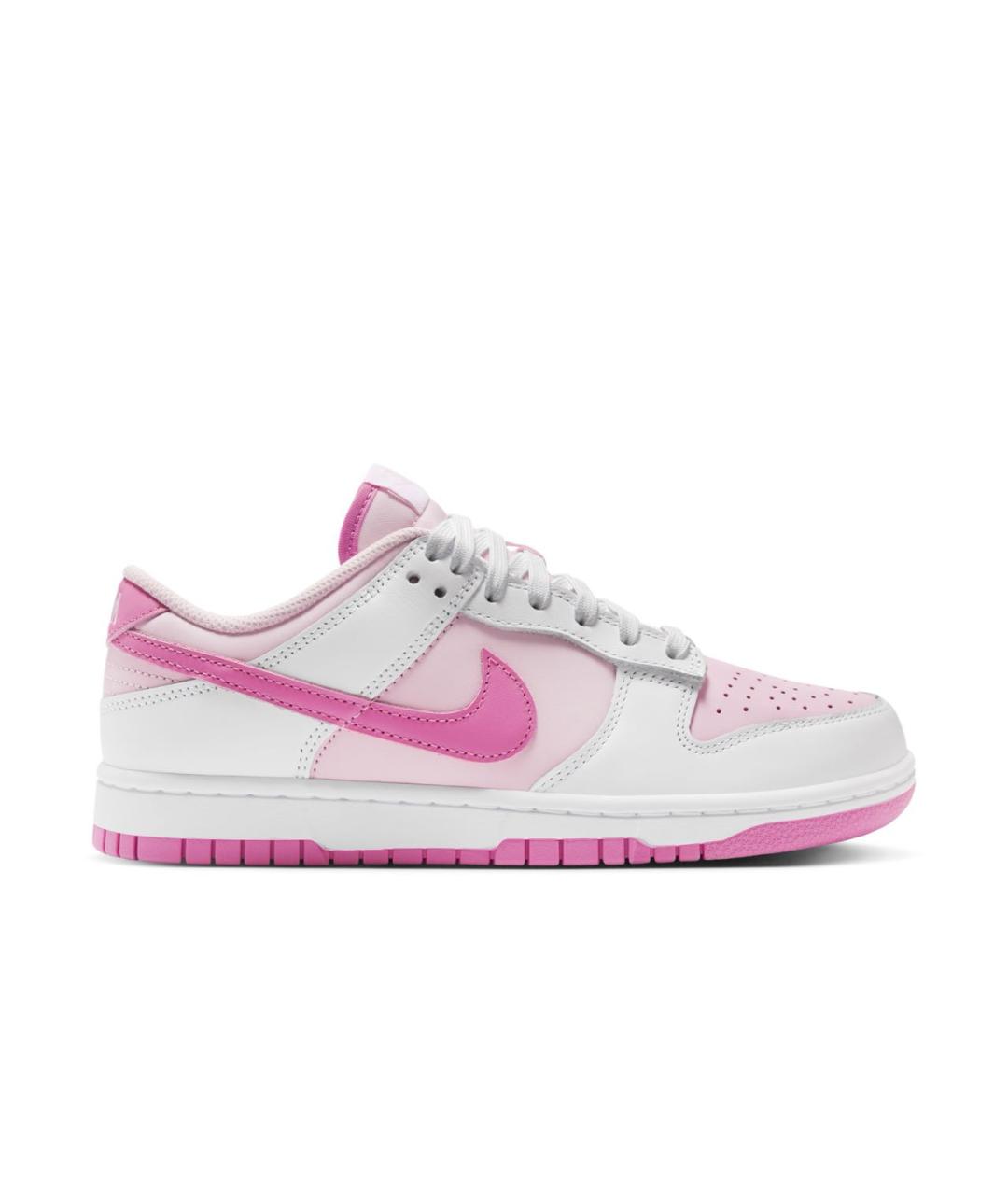 NIKE Розовые кожаные кроссовки, фото 5