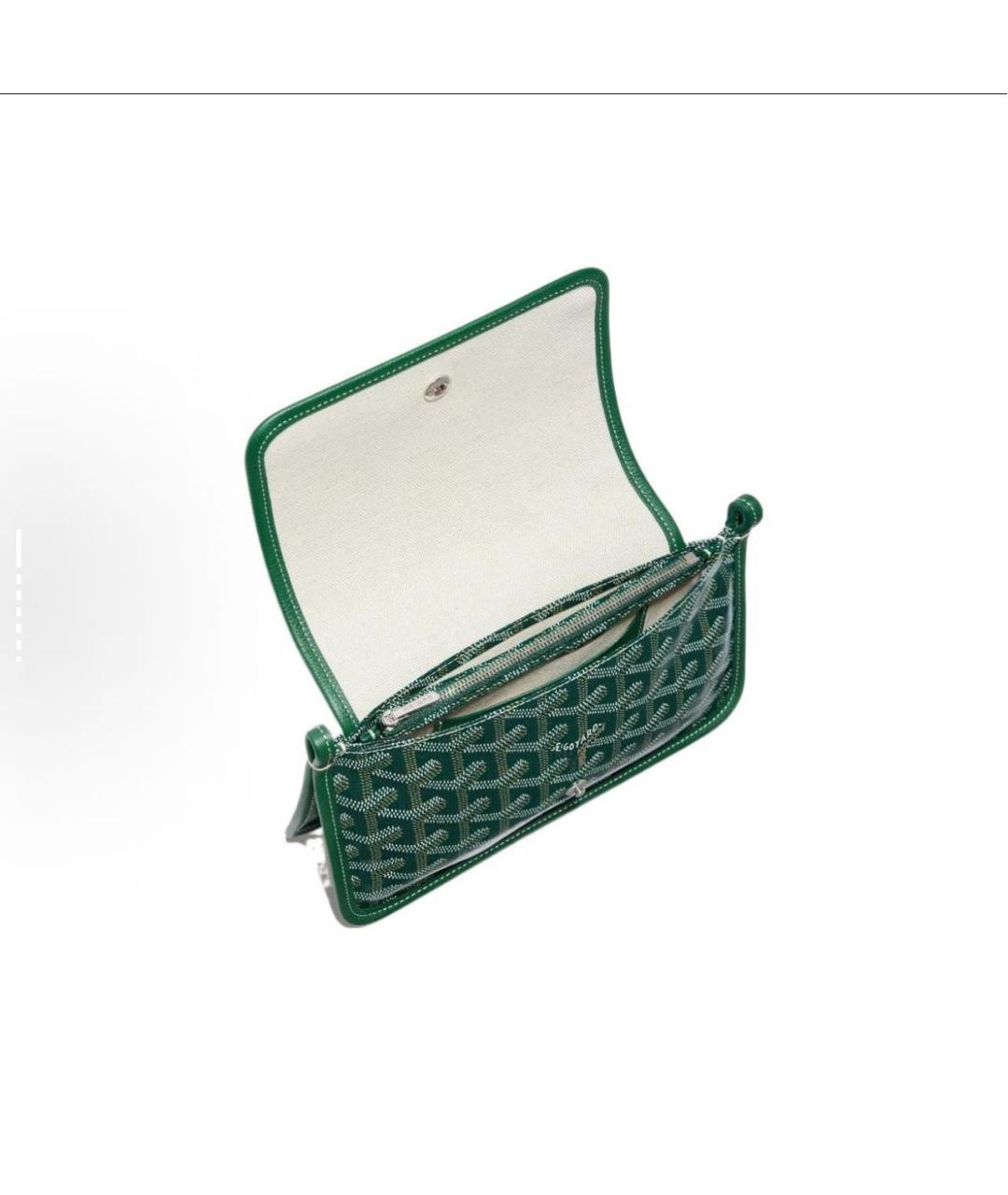 GOYARD Зеленая сумка на плечо, фото 4