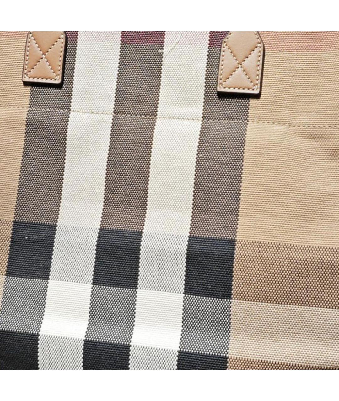 BURBERRY Коричневая сумка тоут, фото 4
