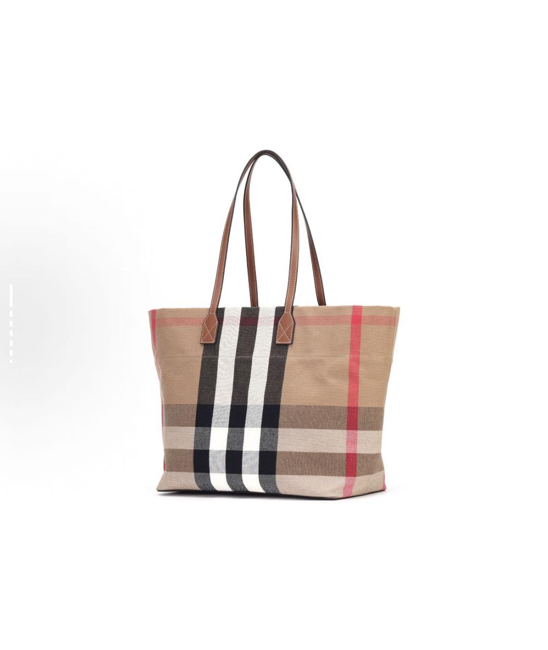 BURBERRY Коричневая сумка тоут, фото 2