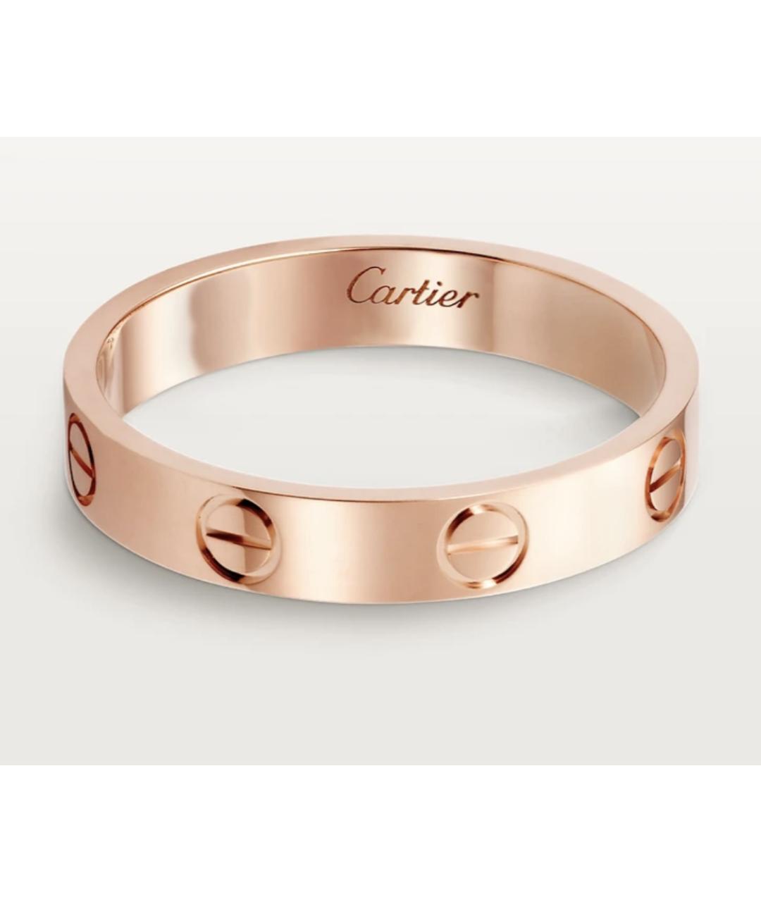 CARTIER Золотое кольцо из розового золота, фото 8