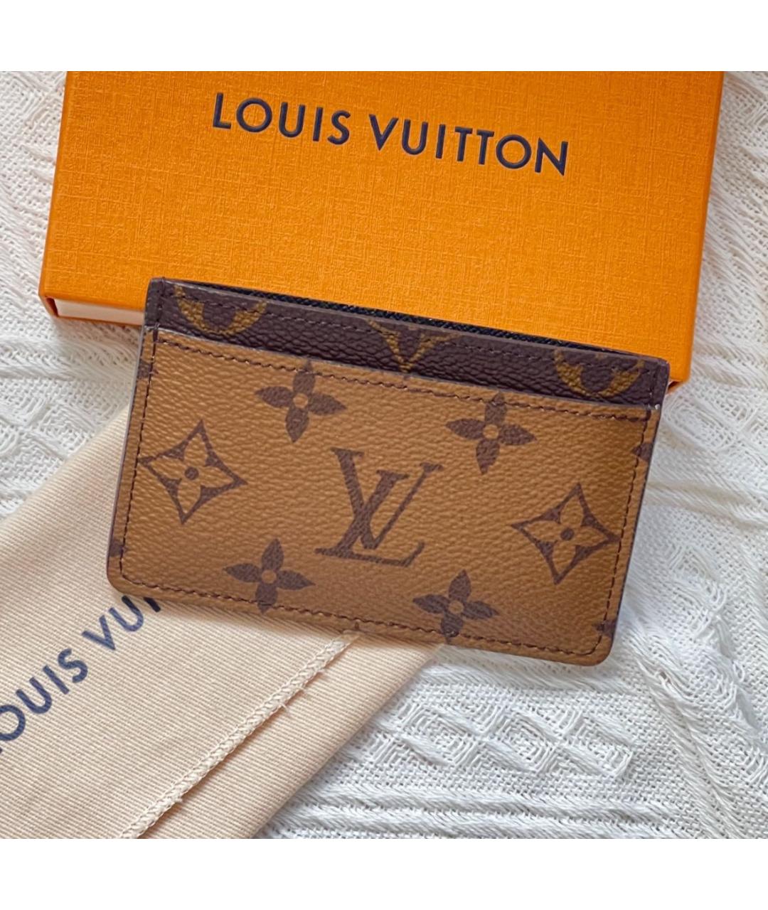 LOUIS VUITTON Мульти кожаный кардхолдер, фото 5