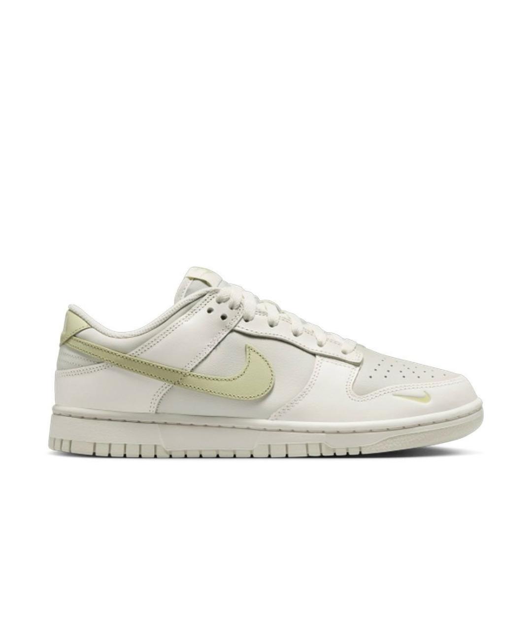 NIKE Белые кожаные кроссовки, фото 5