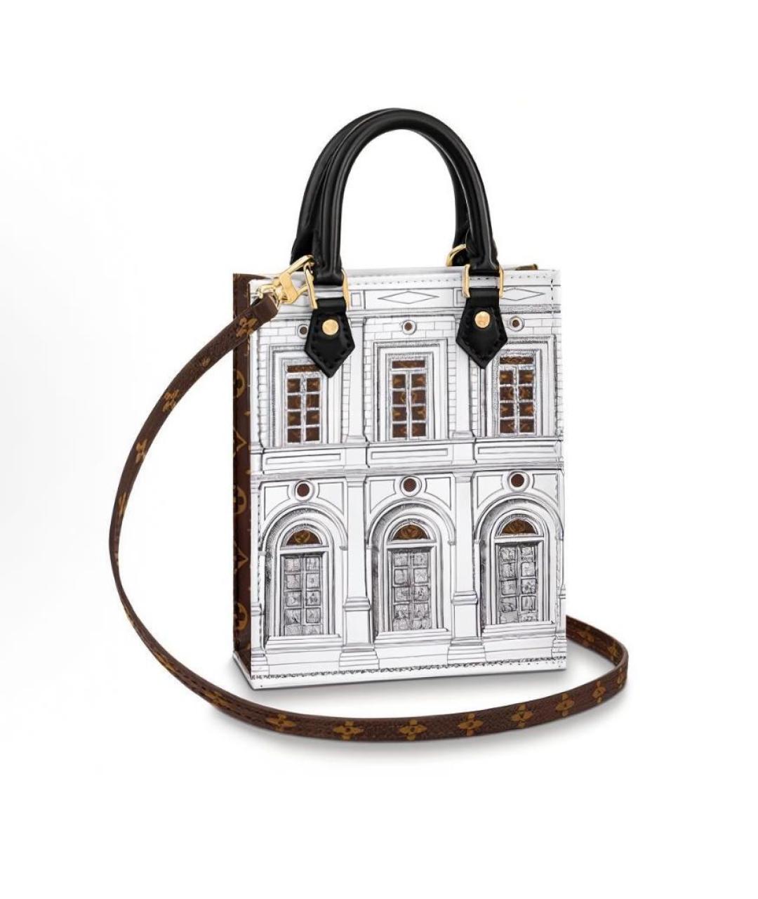 LOUIS VUITTON Белая сумка с короткими ручками, фото 1