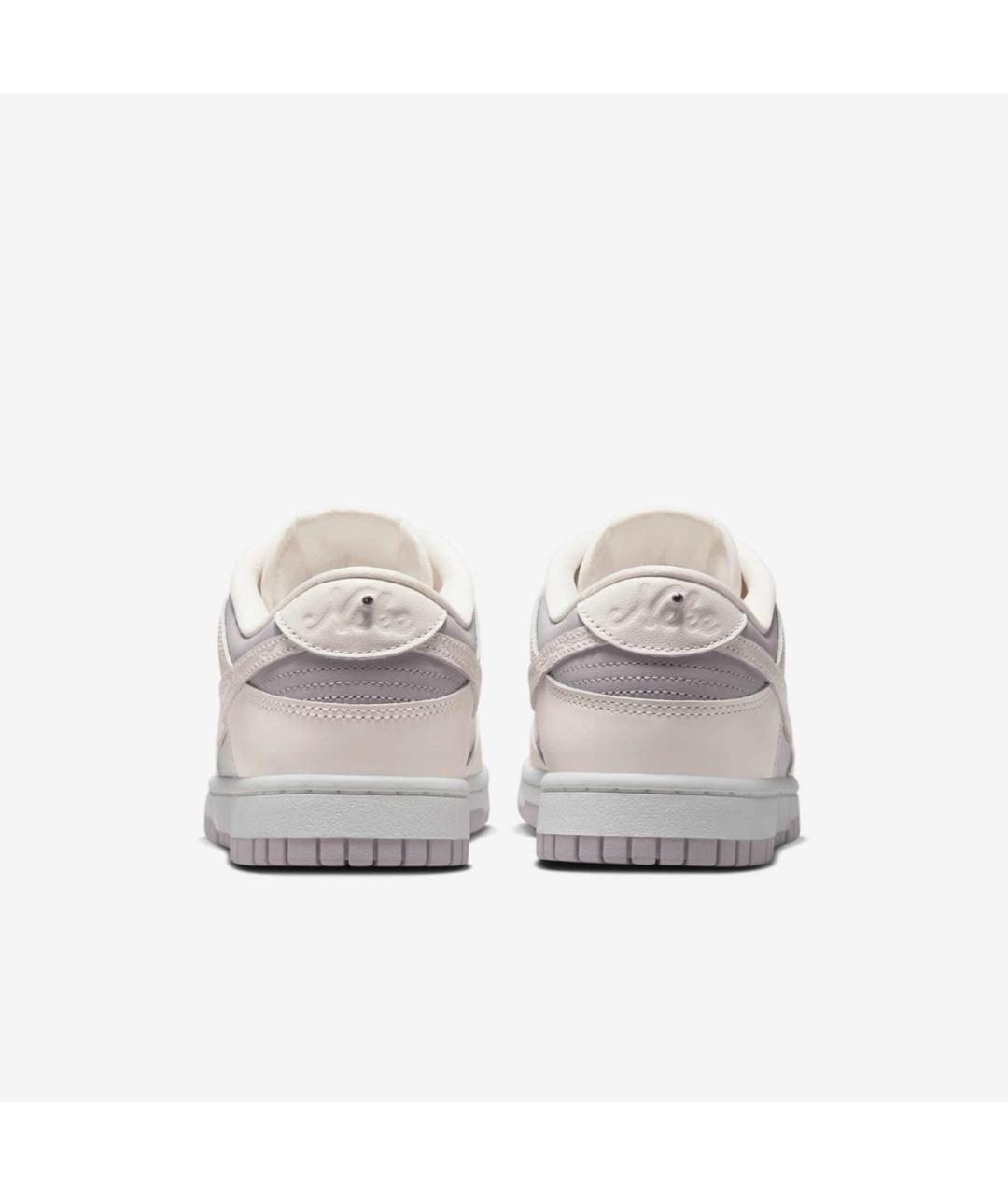 NIKE Бежевые кожаные кроссовки, фото 4