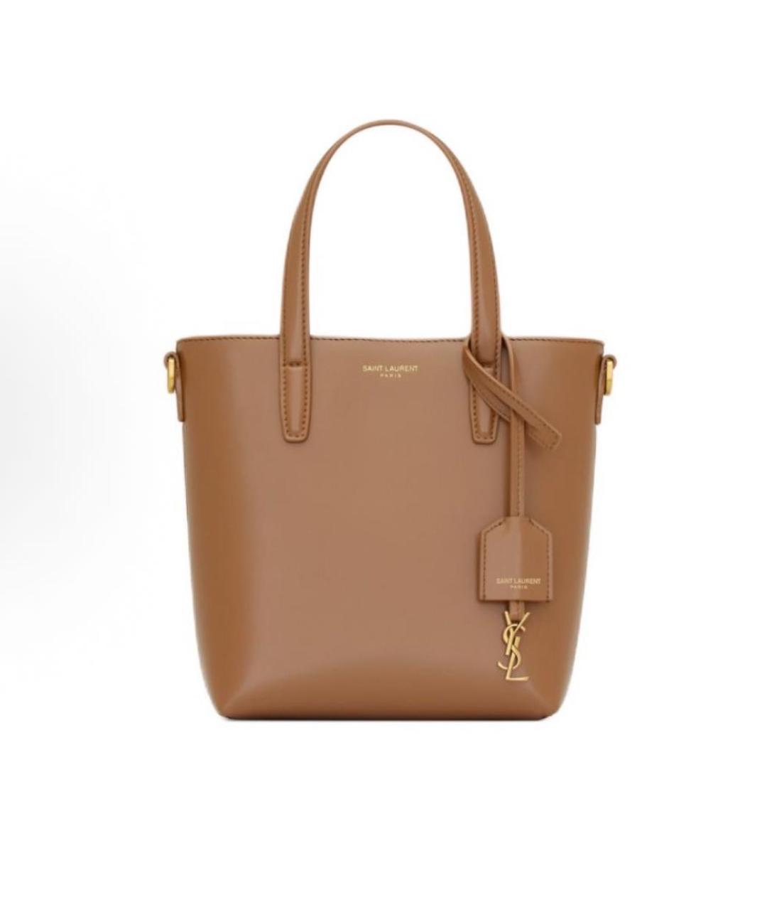 SAINT LAURENT Мульти кожаная сумка с короткими ручками, фото 1