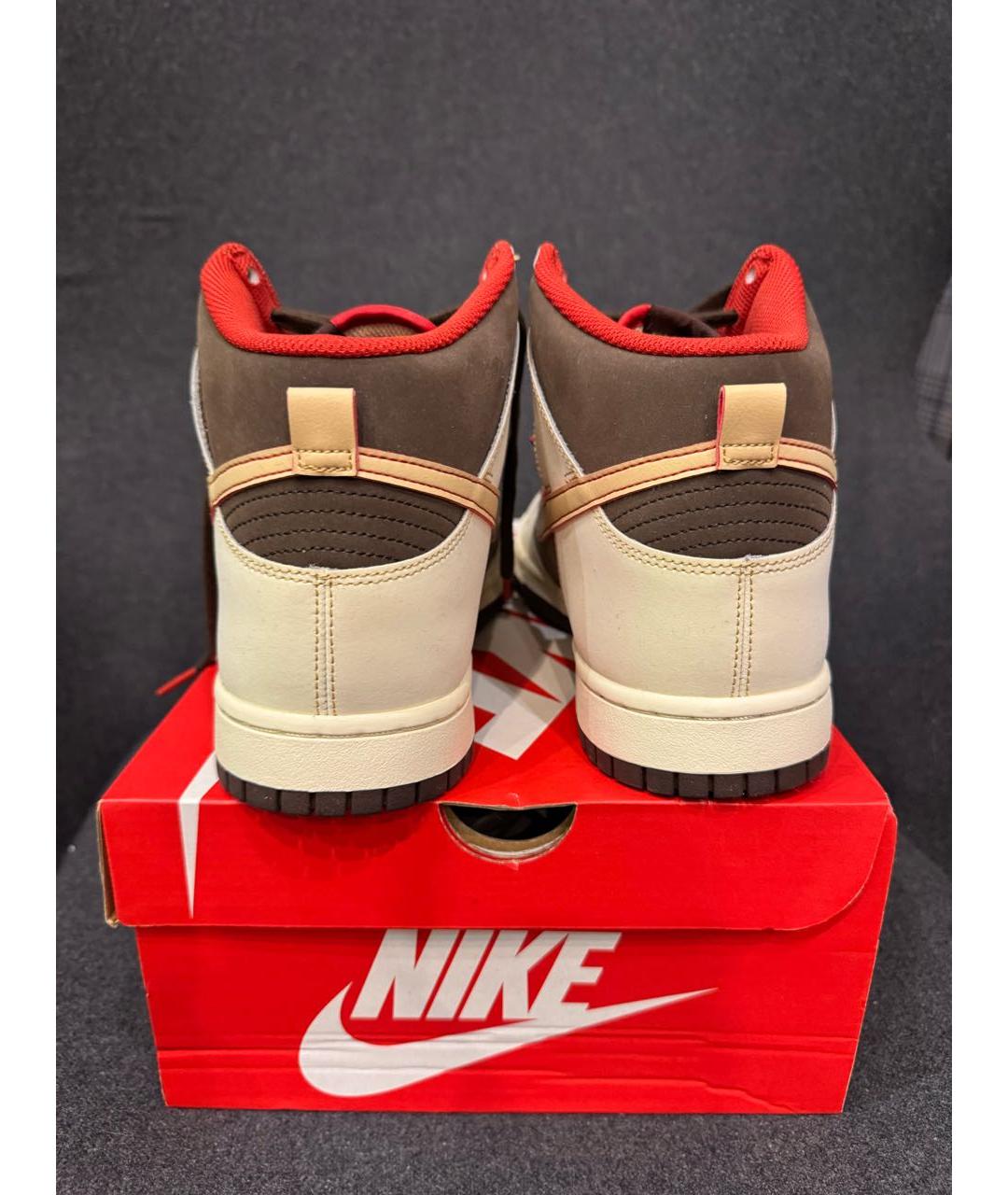 NIKE Мульти нубуковые высокие кроссовки / кеды, фото 4