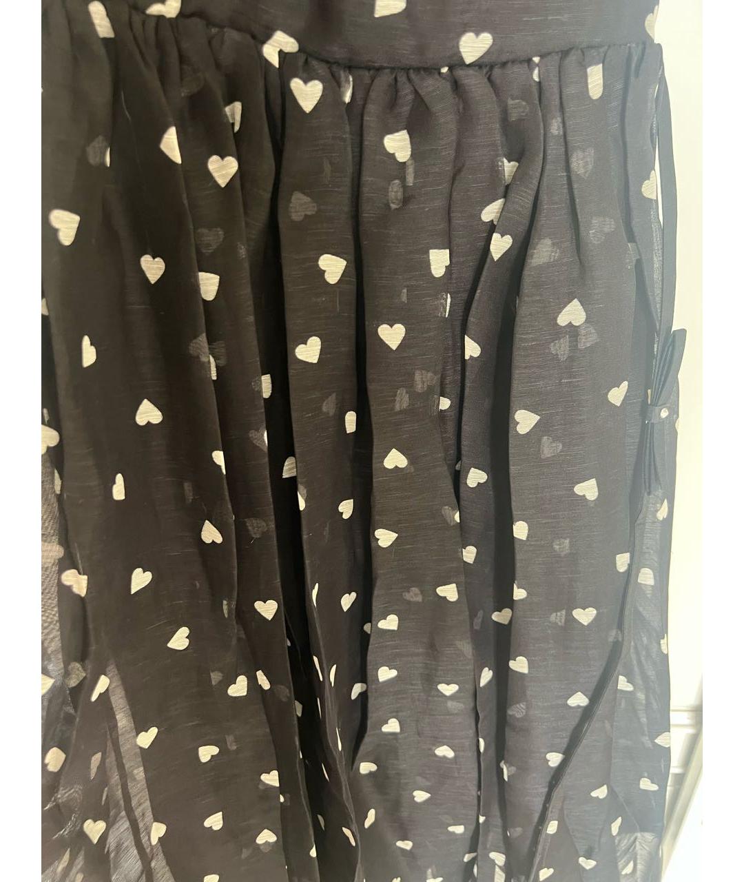 ZIMMERMANN Черное льняное коктейльное платье, фото 4