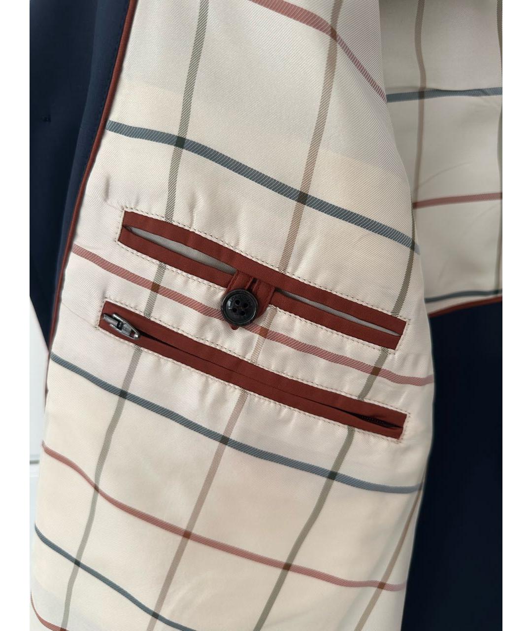 LORO PIANA Темно-синяя кашемировая куртка, фото 4
