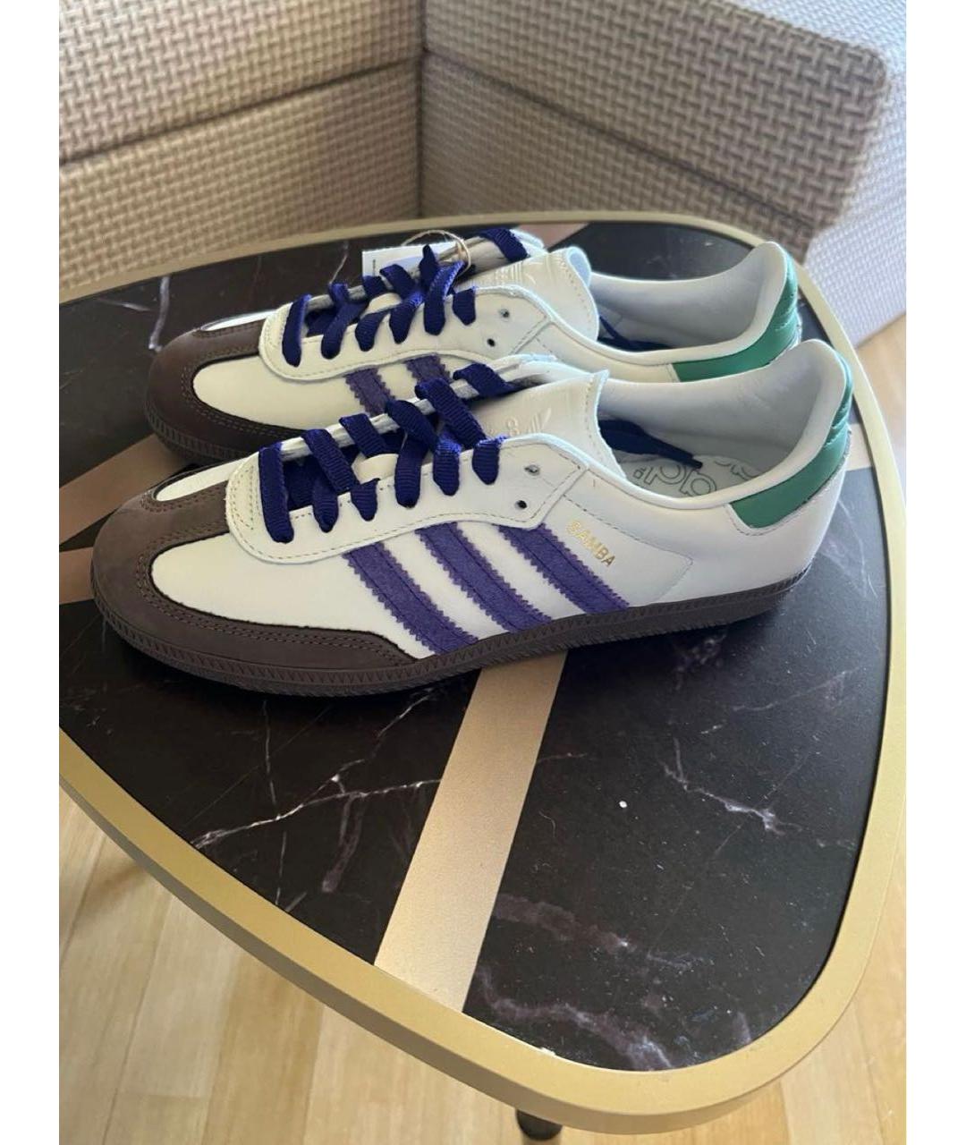 ADIDAS Мульти кожаные кеды, фото 2