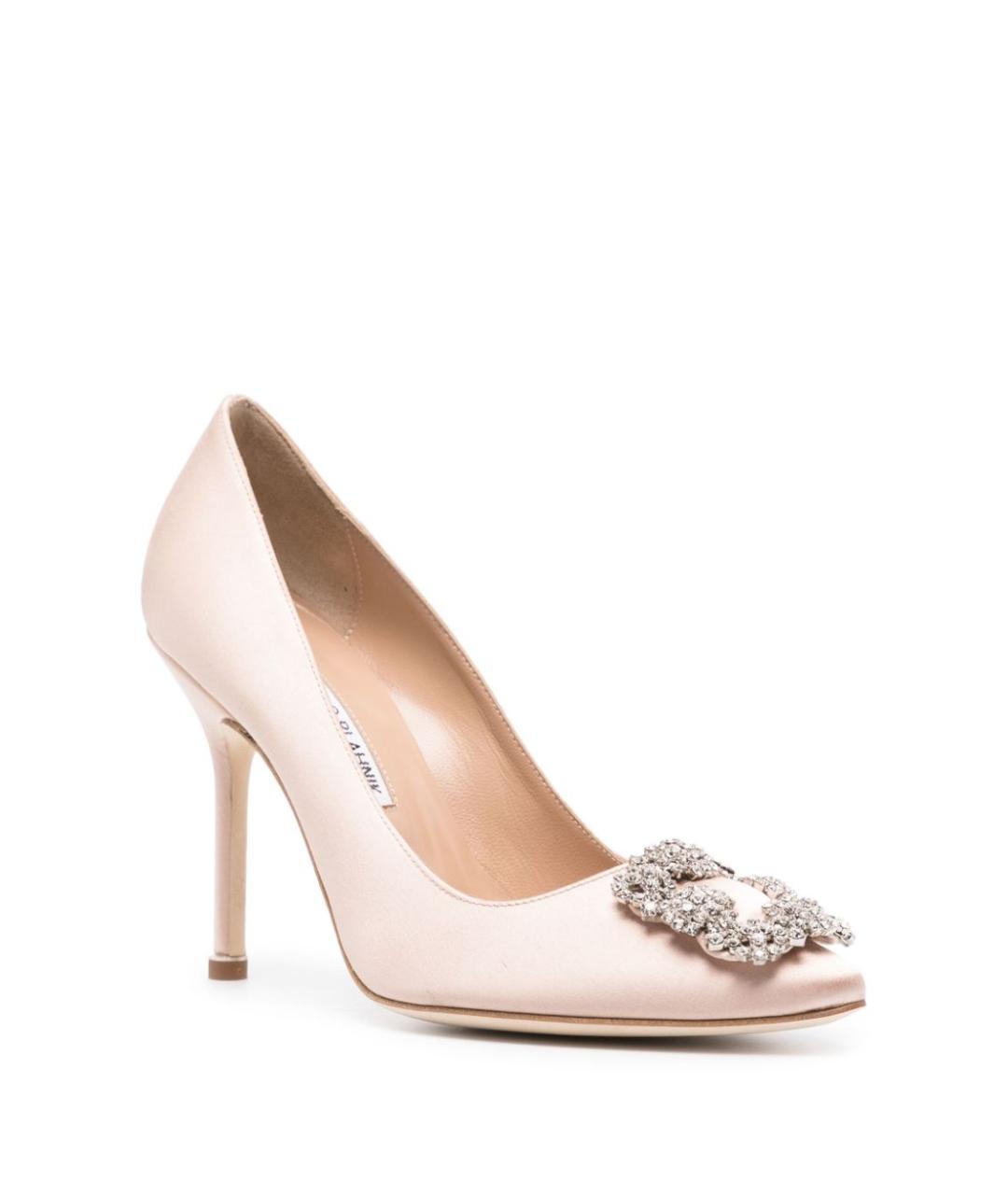 MANOLO BLAHNIK Бежевые туфли, фото 2
