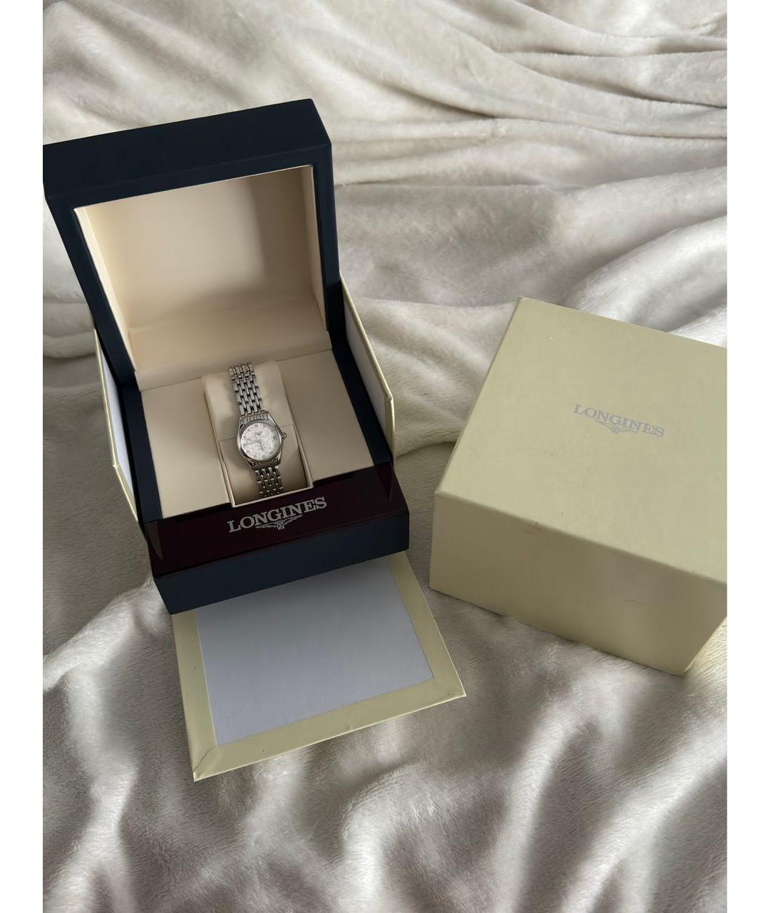 LONGINES Серебряные часы, фото 5