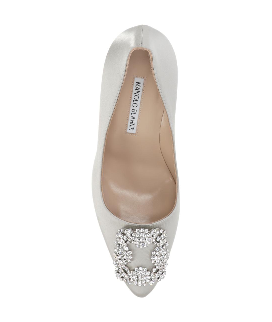 MANOLO BLAHNIK Бежевые туфли, фото 4