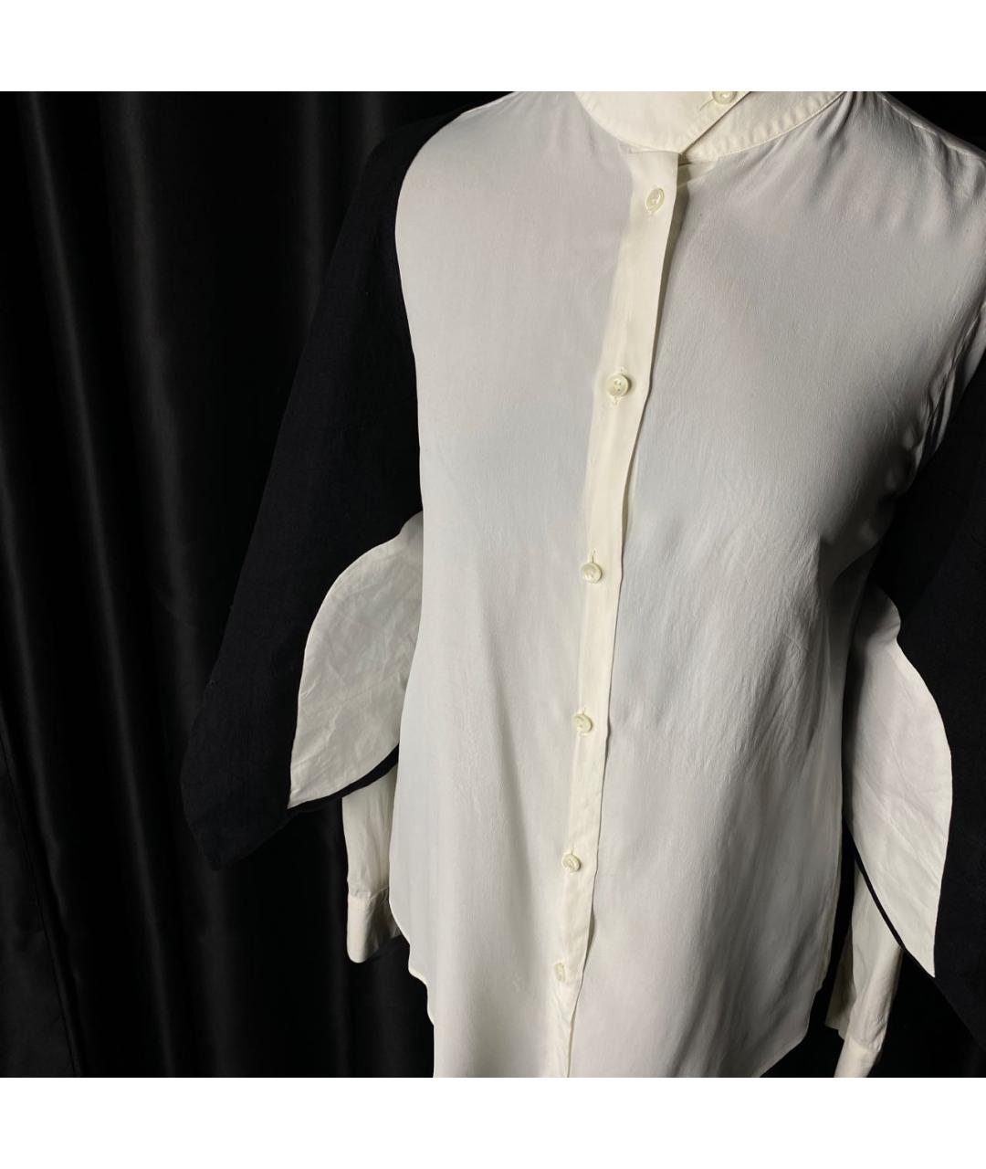 ANN DEMEULEMEESTER Черная хлопковая жилетка, фото 7