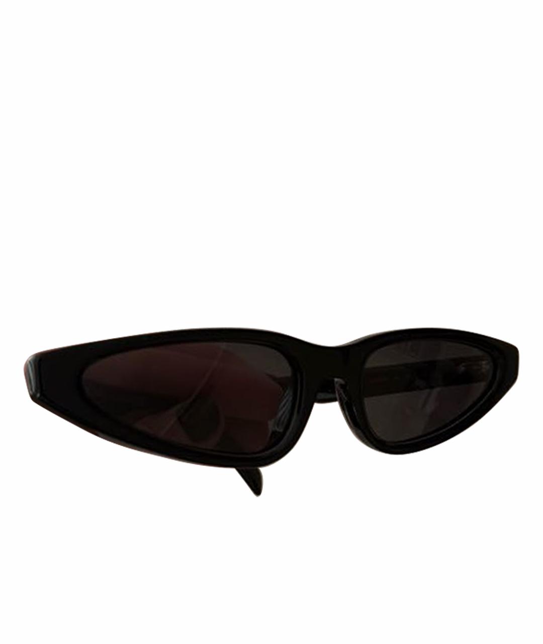 CELINE Черные пластиковые солнцезащитные очки, фото 1
