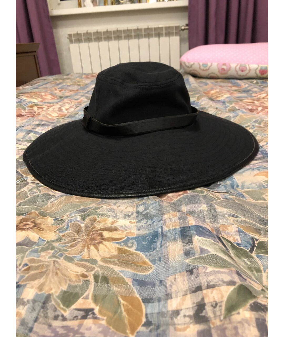 GUCCI Черная синтетическая шляпа, фото 3
