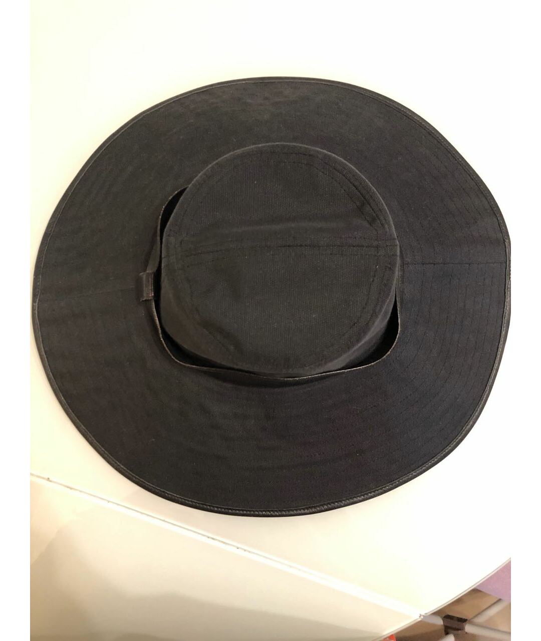 GUCCI Черная синтетическая шляпа, фото 6
