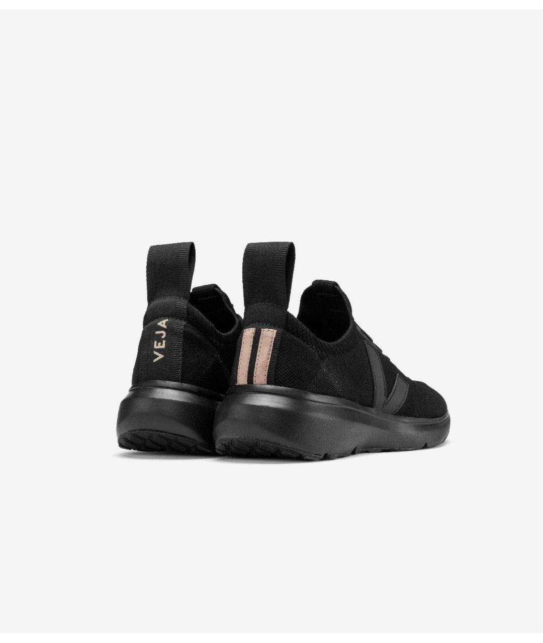 RICK OWENS Черные неопреновые низкие кроссовки / кеды, фото 7