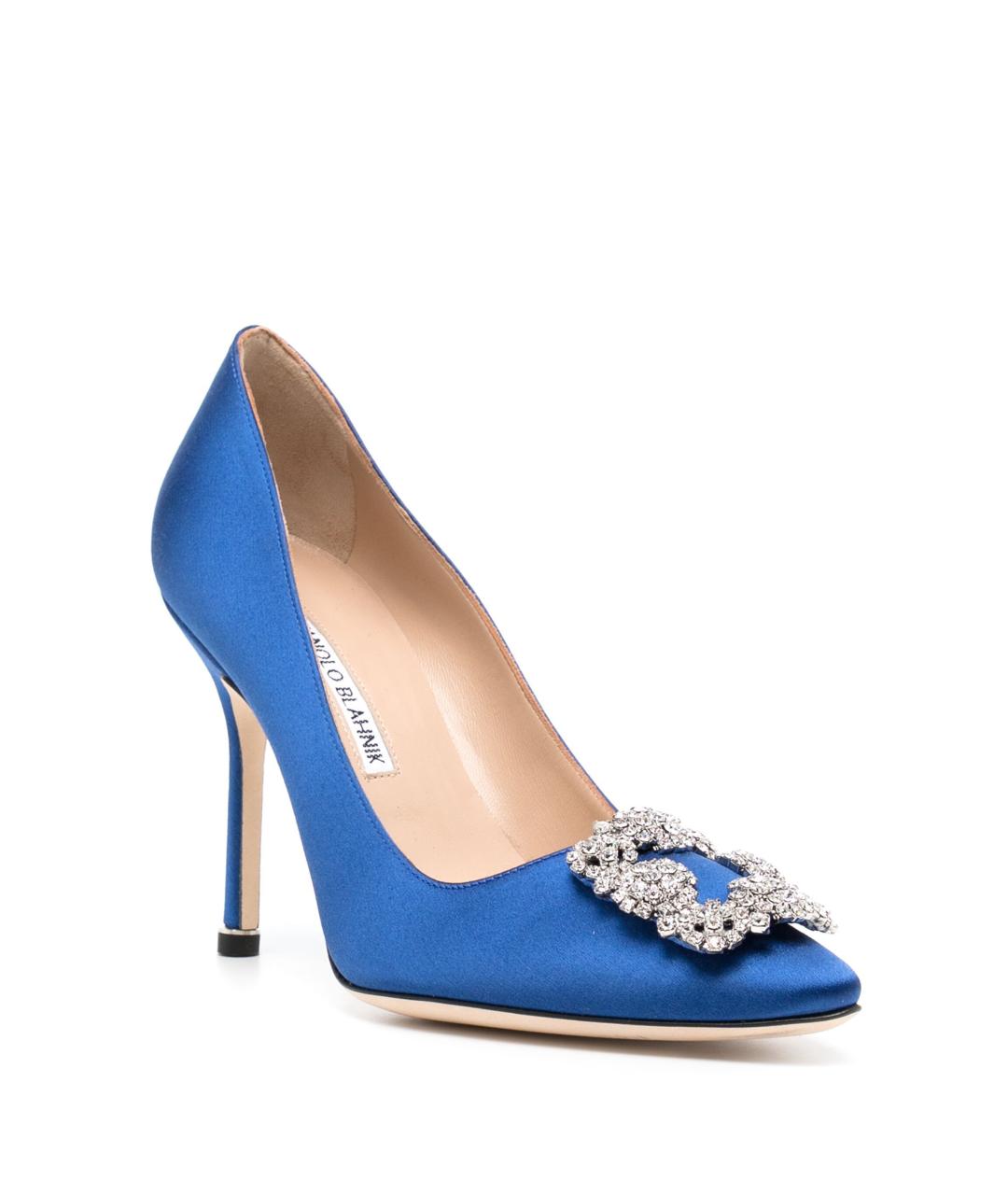 MANOLO BLAHNIK Синие туфли, фото 2