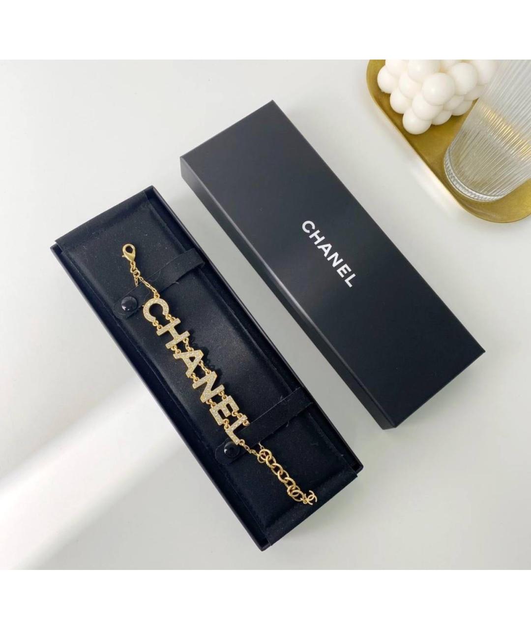 CHANEL Золотой браслет, фото 4