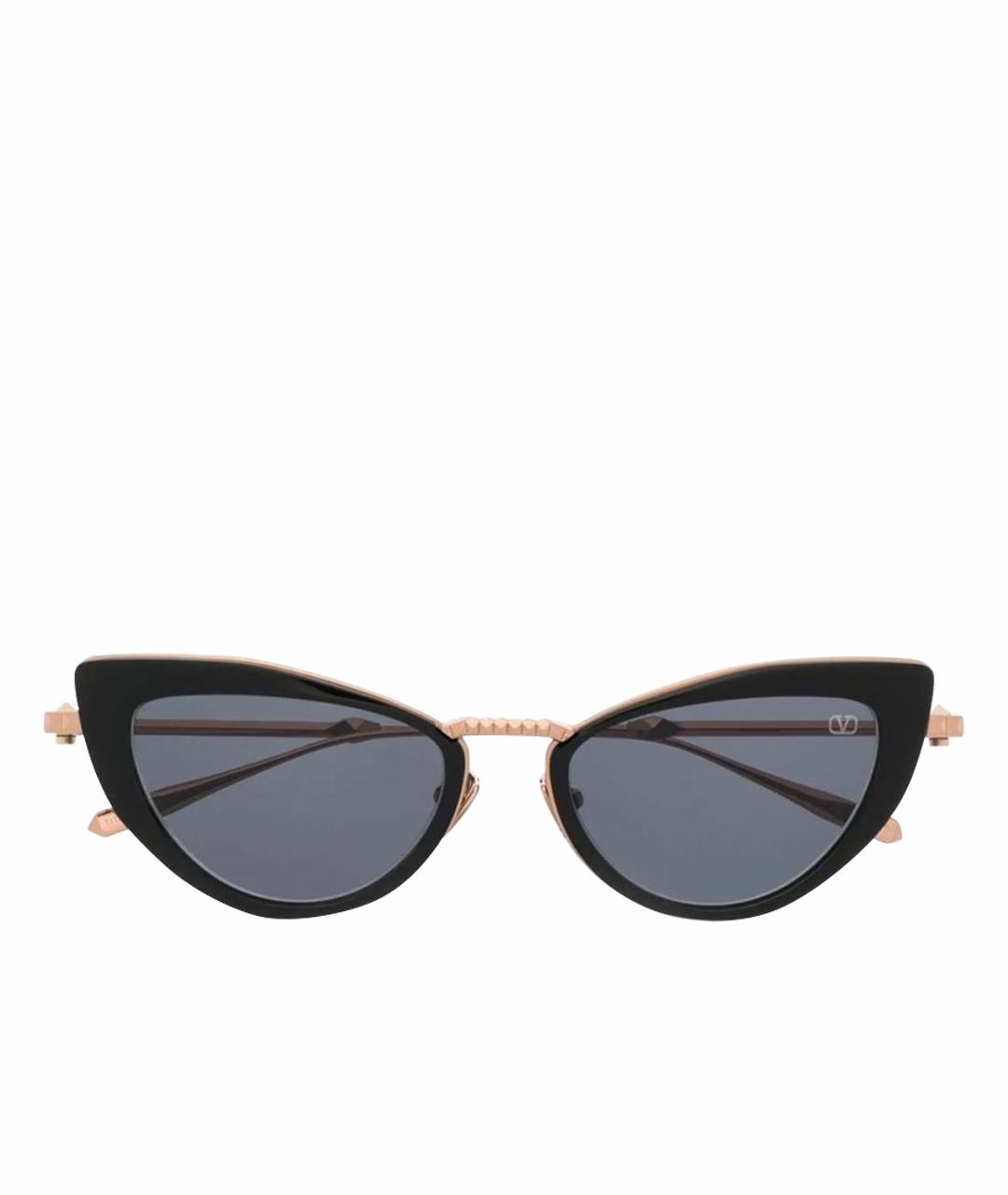 VALENTINO Черные солнцезащитные очки, фото 1