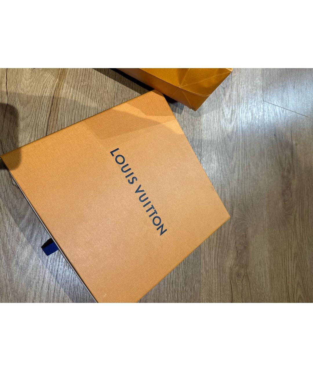 LOUIS VUITTON Розовый шелковый платок, фото 4