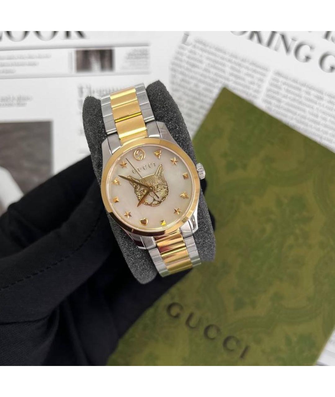 GUCCI Серые часы, фото 3