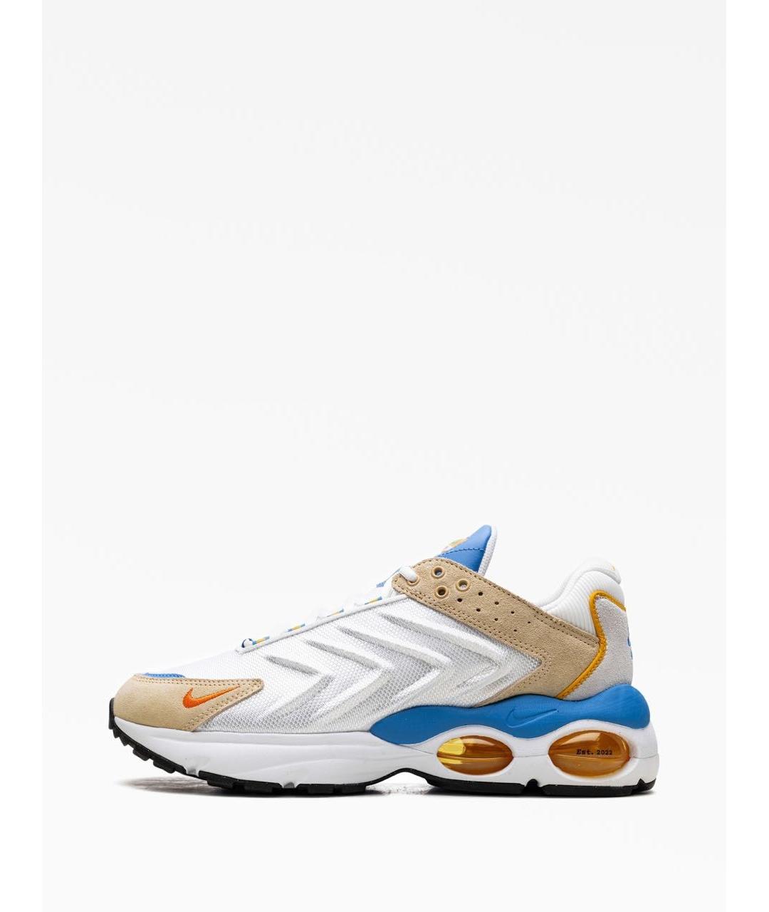 NIKE Белые замшевые низкие кроссовки / кеды, фото 3