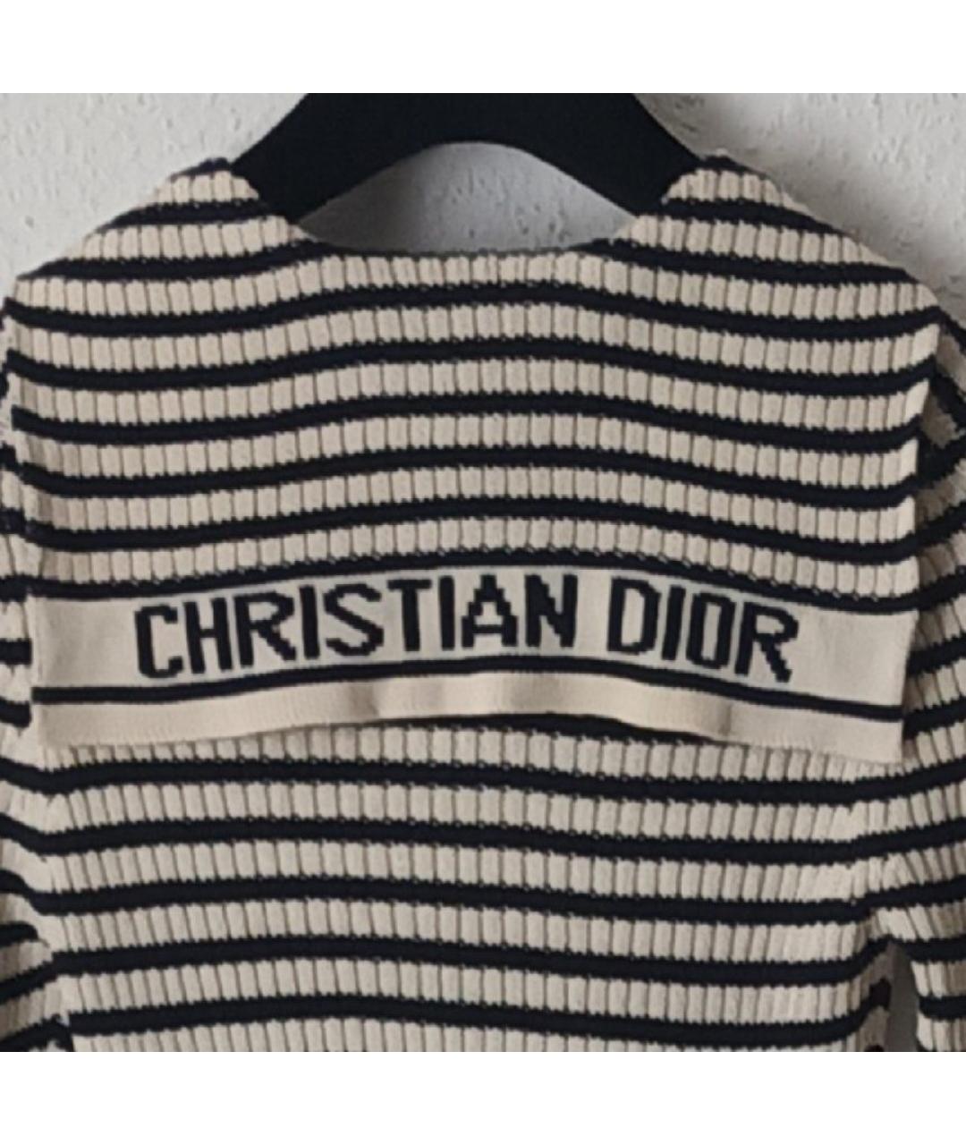 CHRISTIAN DIOR Хлопковый джемпер / свитер, фото 8