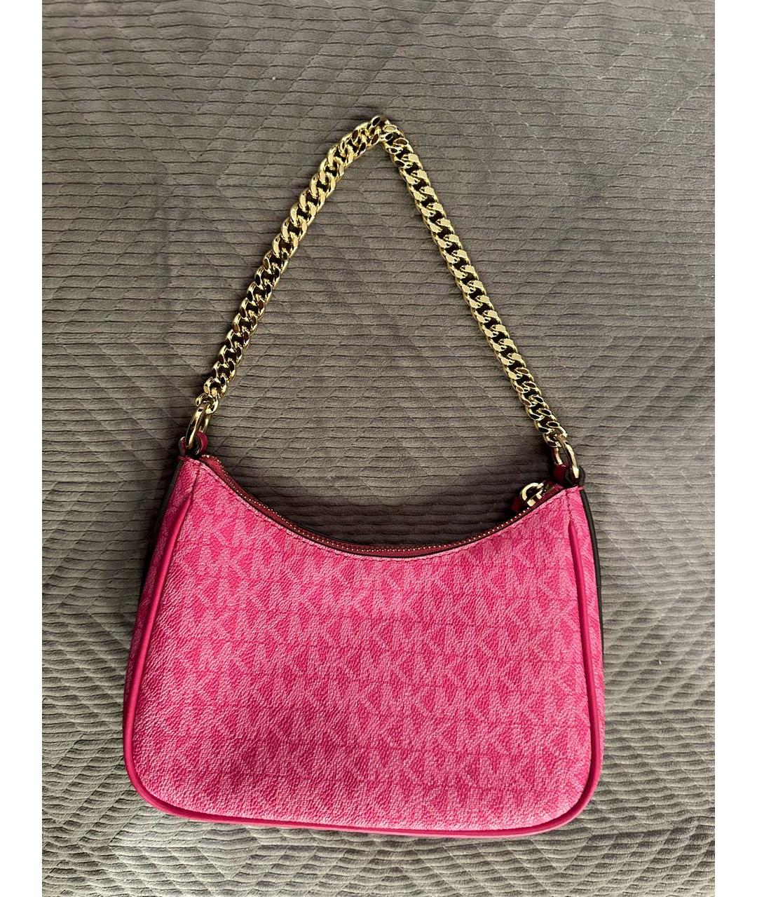 MICHAEL KORS Фуксия сумка с короткими ручками, фото 6