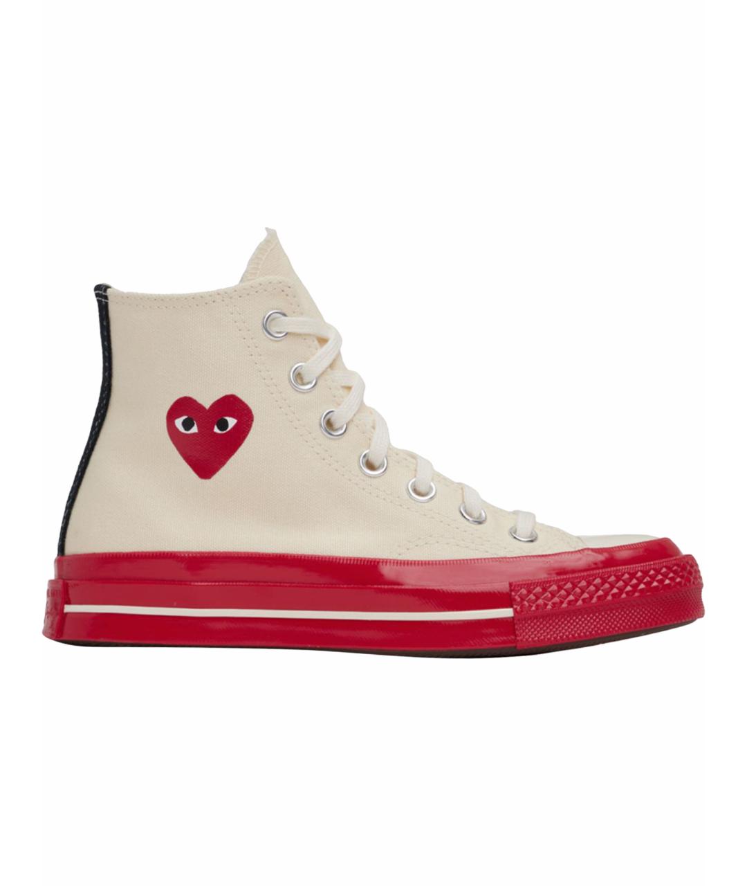CONVERSE Бежевые текстильные кеды, фото 1