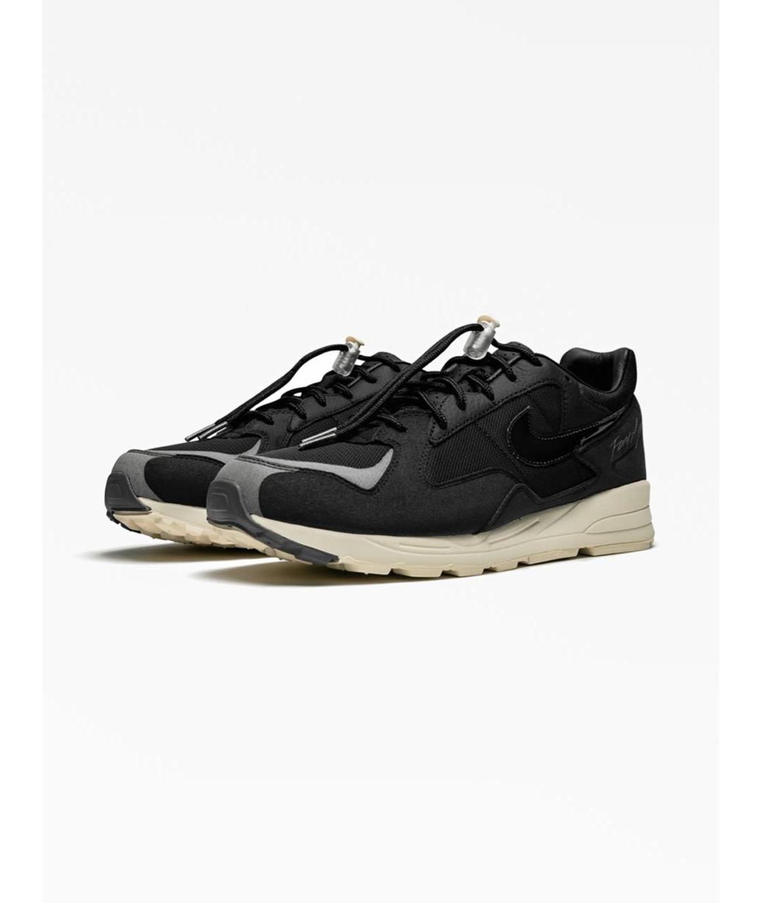 NIKE Черные низкие кроссовки / кеды, фото 2
