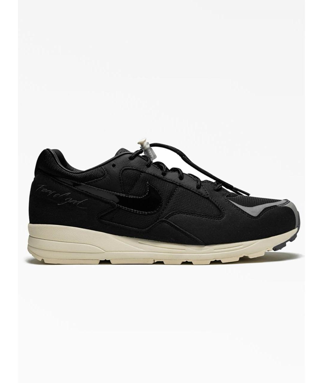 NIKE Черные низкие кроссовки / кеды, фото 4