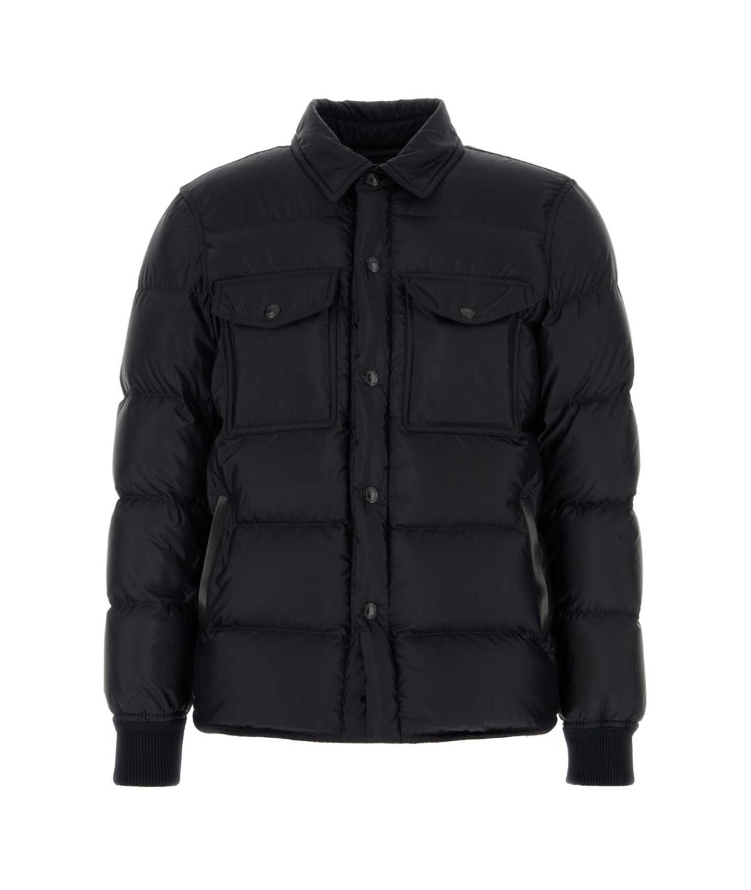 TOM FORD Темно-синяя полиэстеровая куртка, фото 1