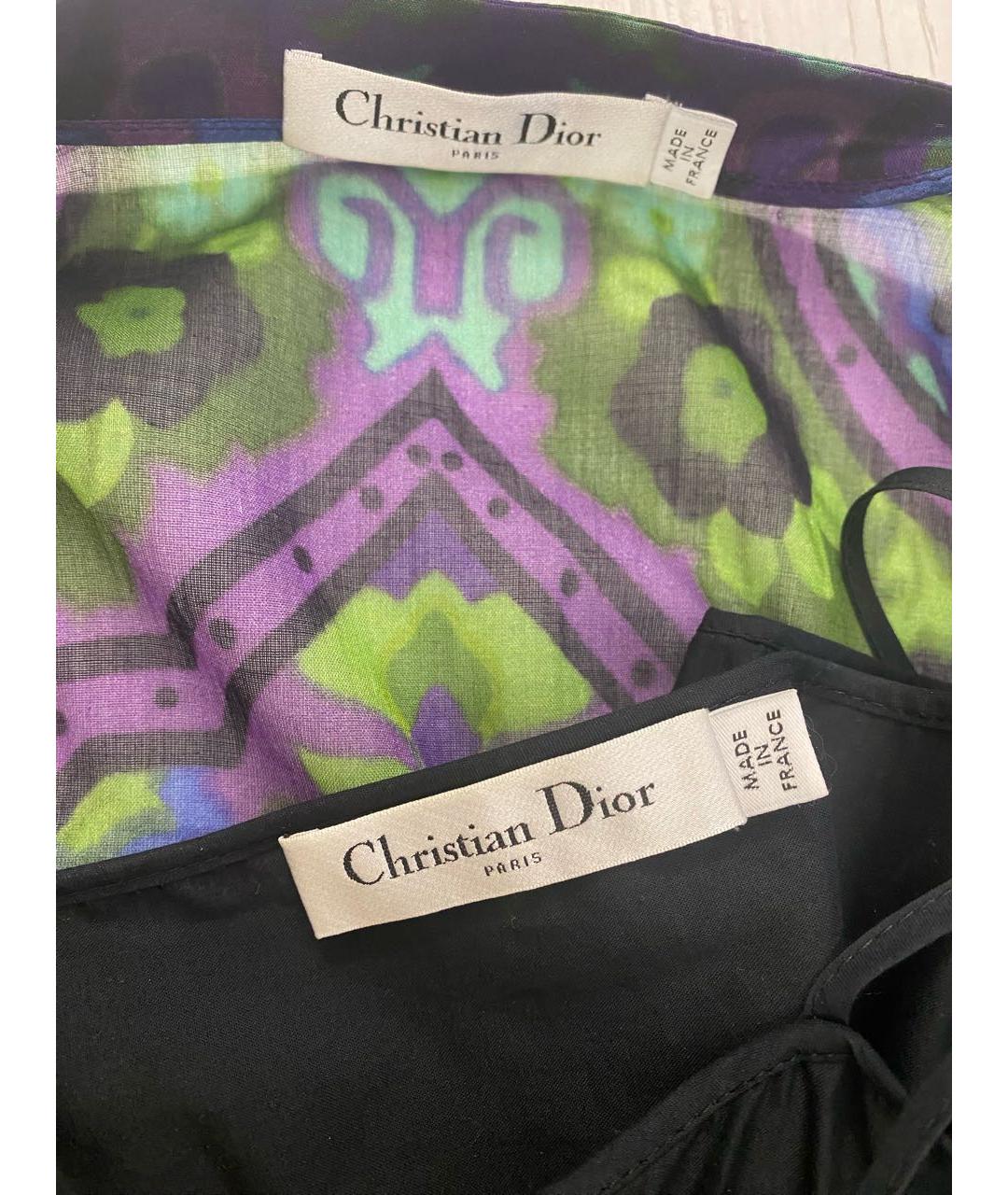 CHRISTIAN DIOR Хлопковое платье, фото 3