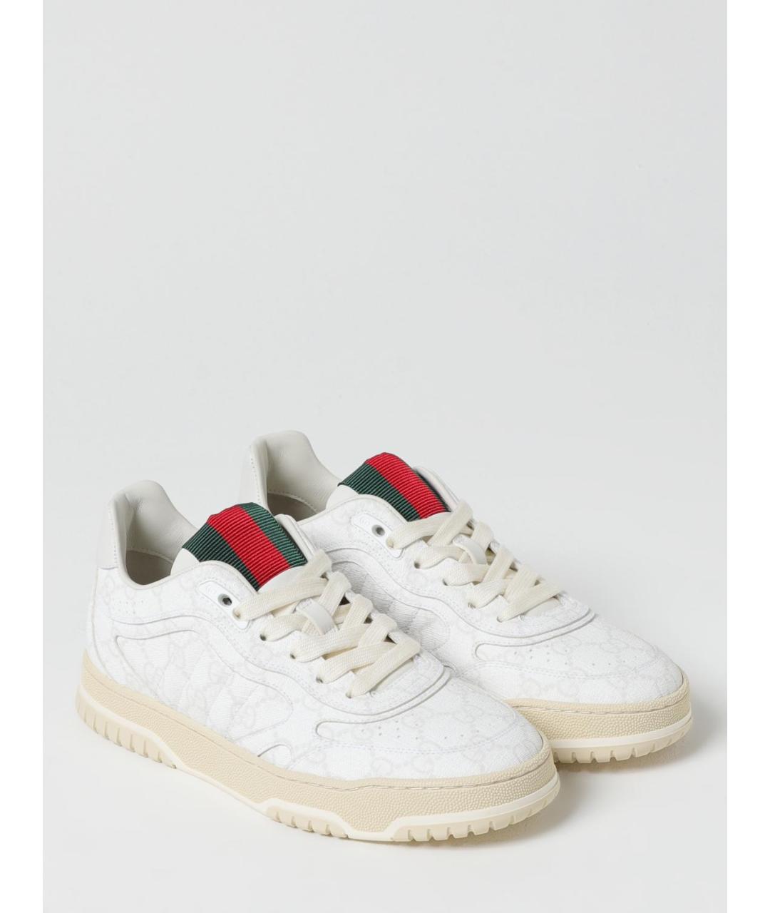 GUCCI Белые кеды, фото 2