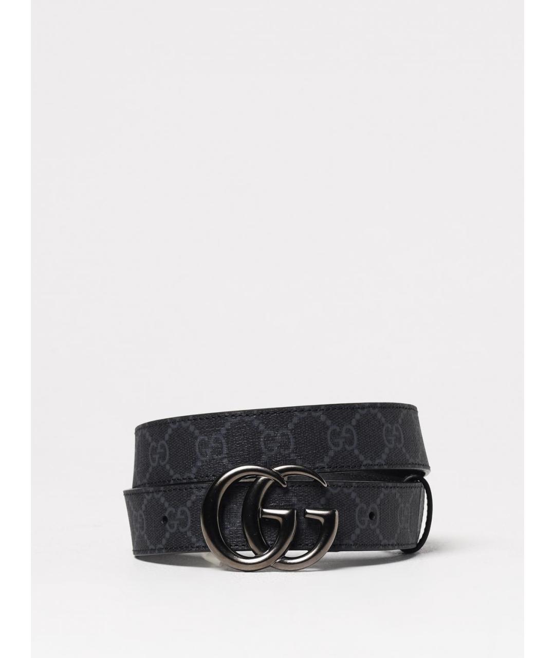 GUCCI Черный ремень, фото 3