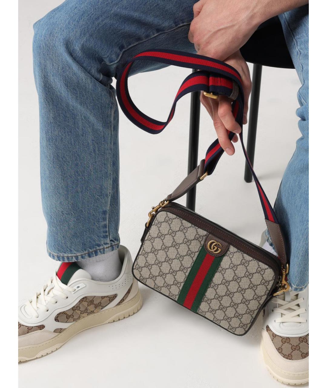GUCCI Бежевая сумка на плечо, фото 2