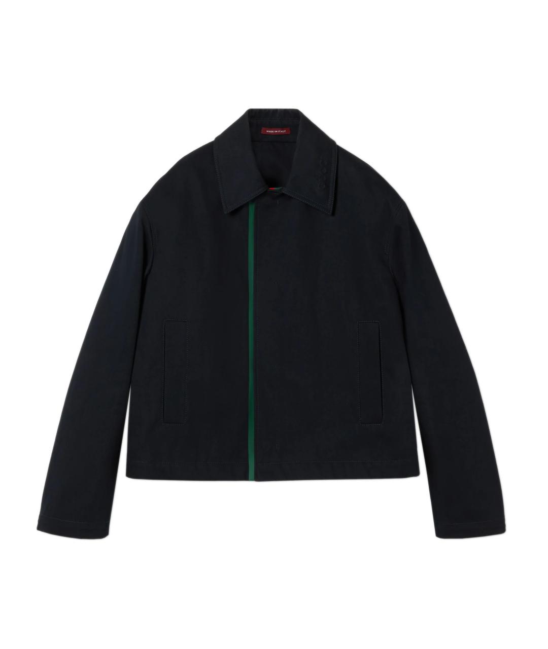 GUCCI Темно-синяя куртка, фото 1