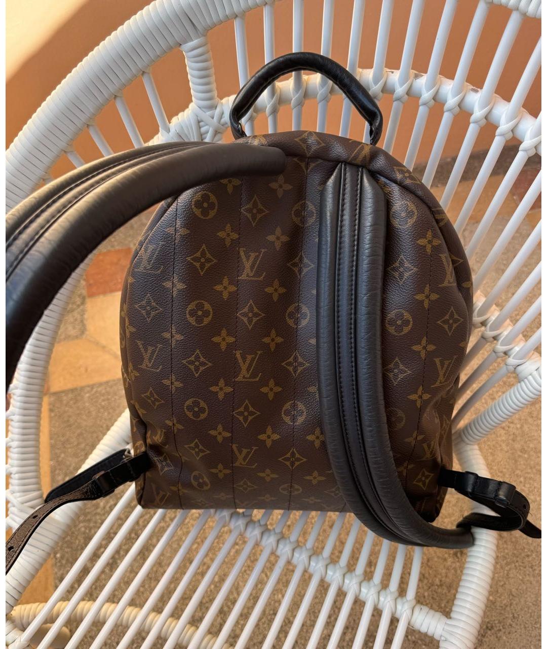 LOUIS VUITTON Коричневый рюкзак, фото 3