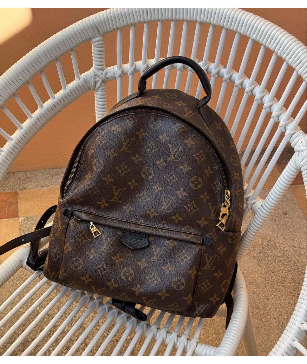 LOUIS VUITTON Коричневый рюкзак, фото 2