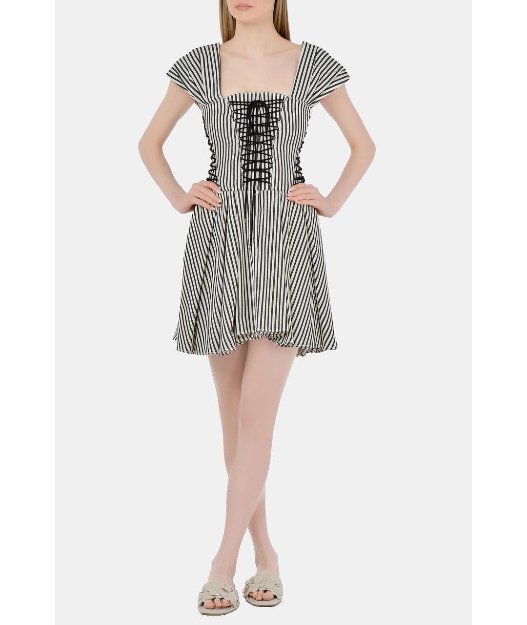 PHILOSOPHY DI LORENZO SERAFINI Хлопковое платье, фото 4