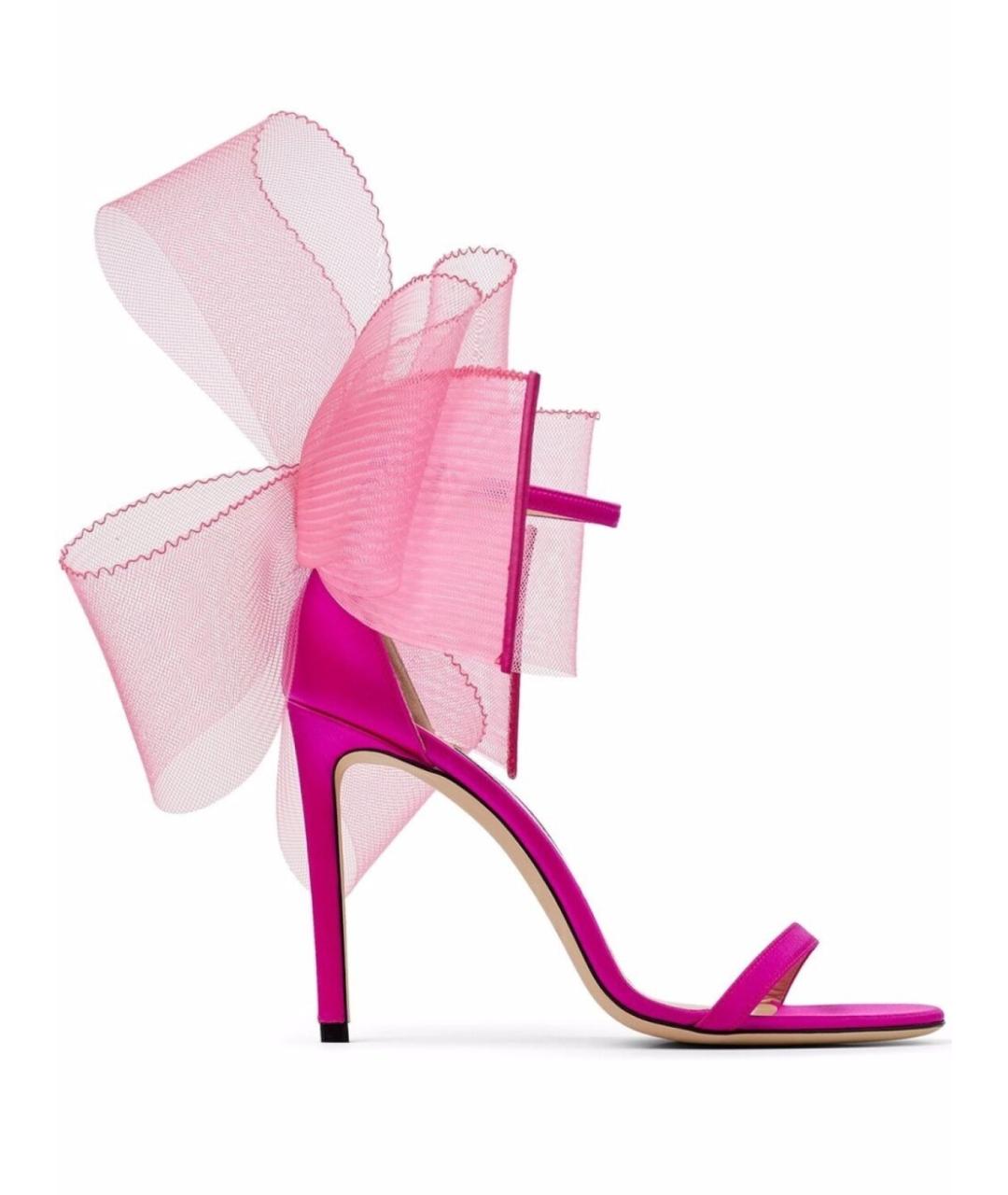 JIMMY CHOO Фуксия босоножки, фото 1