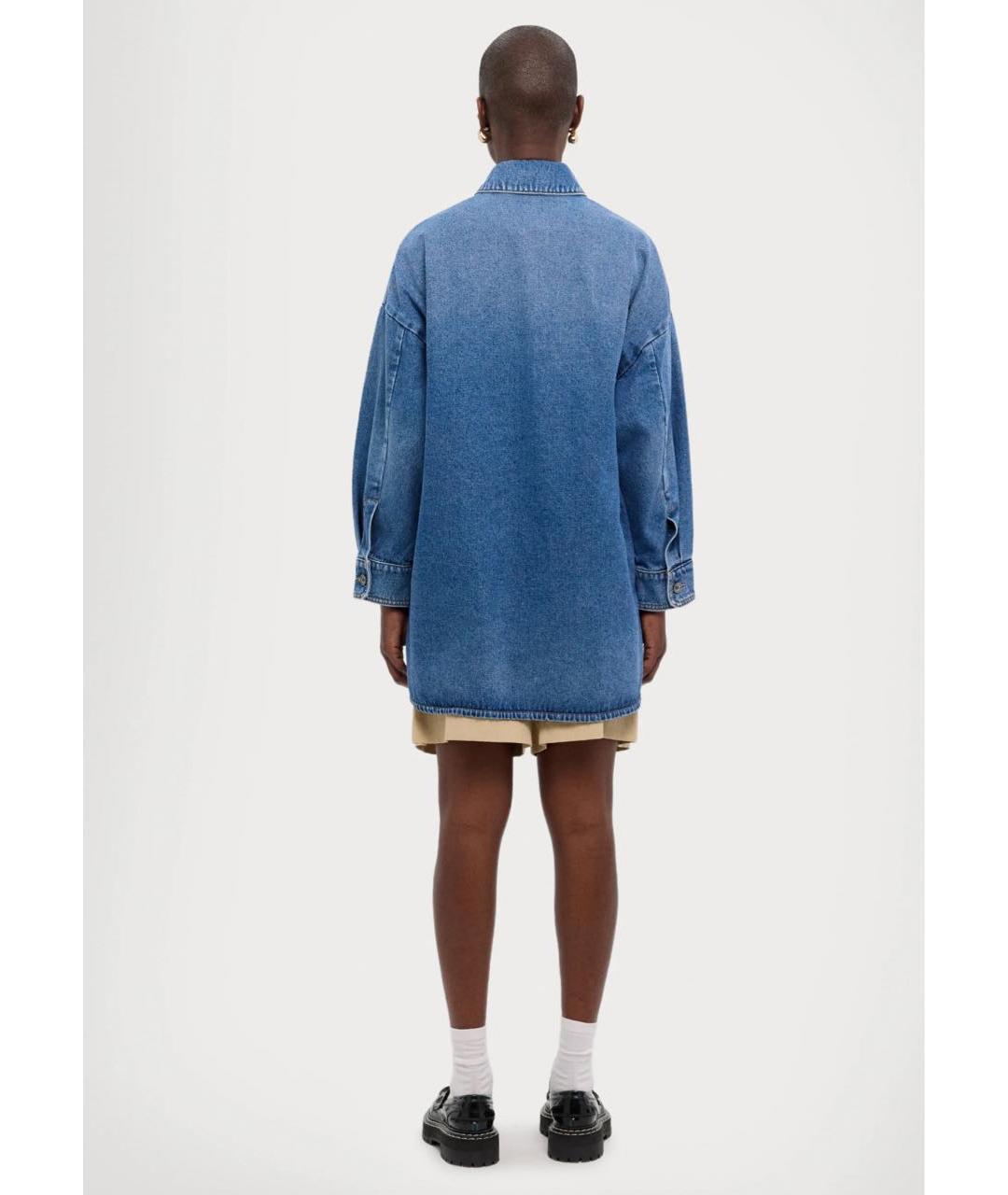 WEEKEND MAX MARA Синяя деним куртка, фото 2