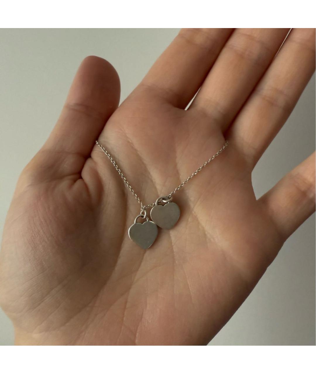 TIFFANY&CO Серебряная серебряная подвеска, фото 3