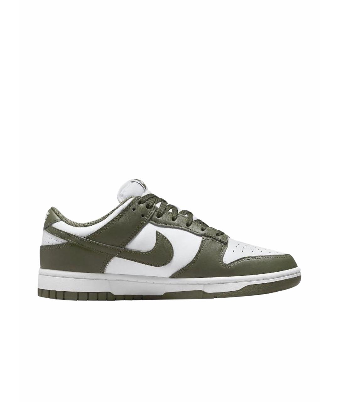NIKE Зеленые кожаные кеды, фото 1